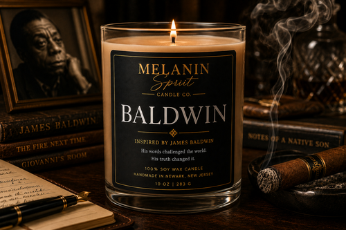 James "Baldwin" Scented Candle