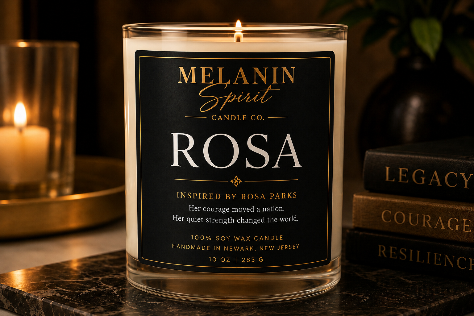 Rosa Parks Scented Candle